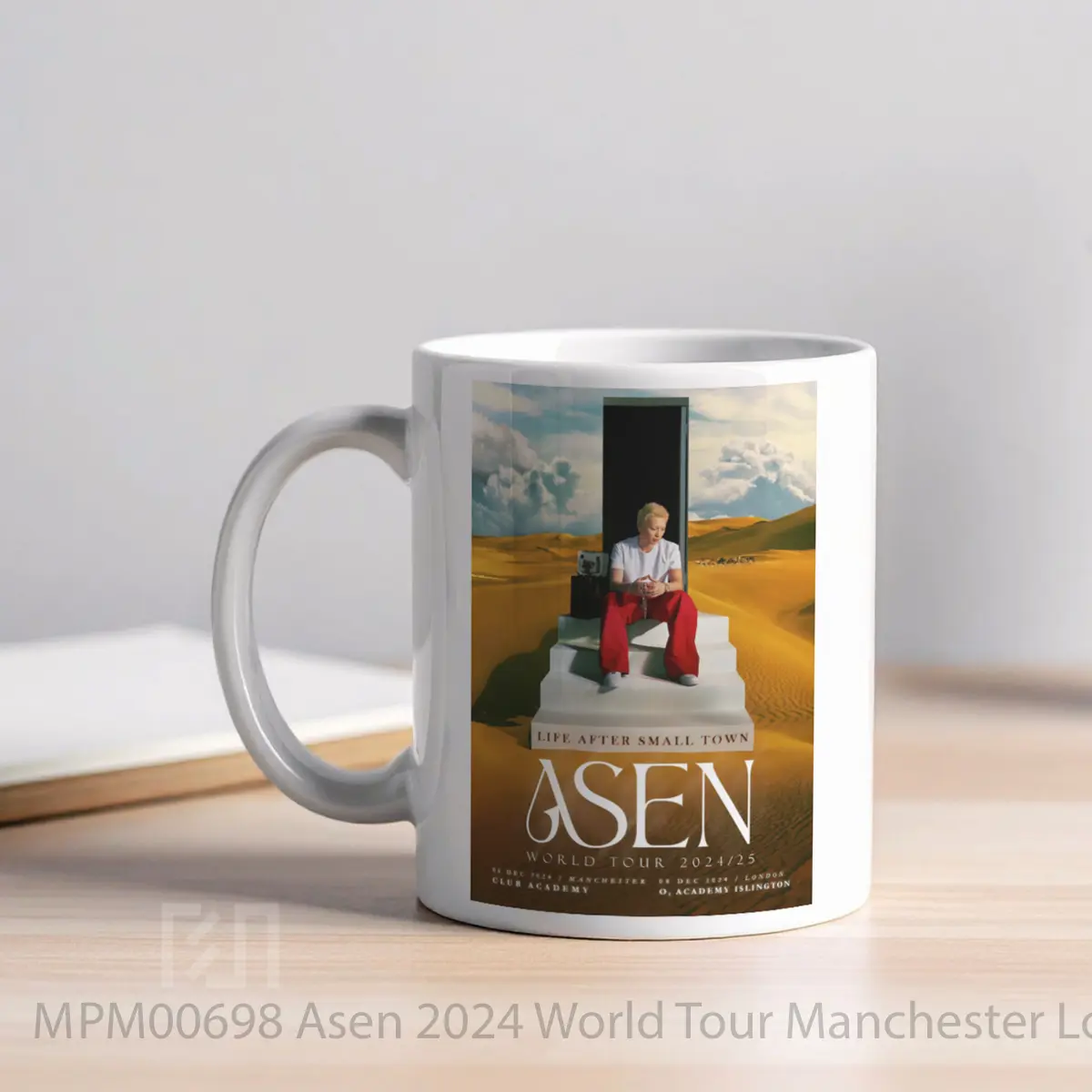 Mug Asen 2024 World Tour Manchester London MPM00698 - All-side / Desain