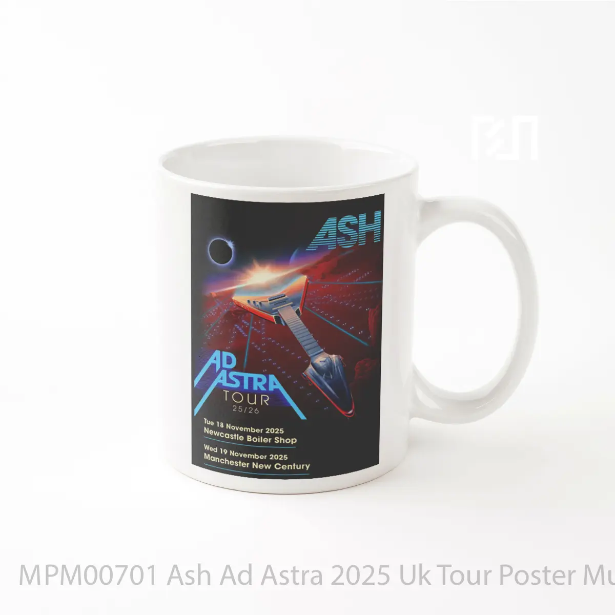 Mug Keramik Premium SNI - Mug Ash Ad Astra 2025 Uk Tour MPM00701