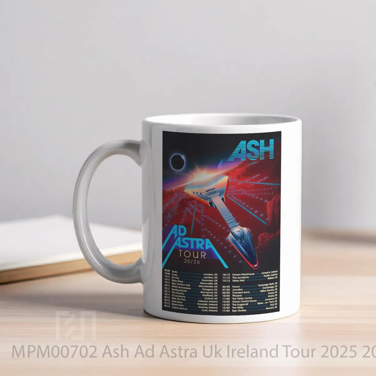 Mug Ash Ad Astra Uk Ireland Tour 2025 2026 MPM00702 - All-side / Desain