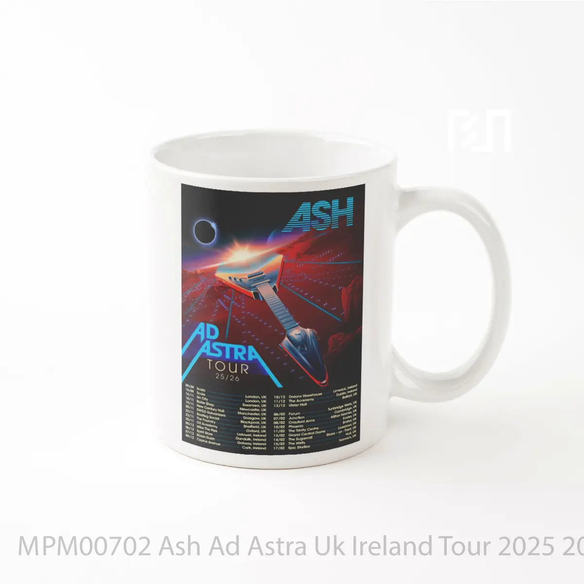 Mug Ash Ad Astra Uk Ireland Tour 2025 2026 MPM00702