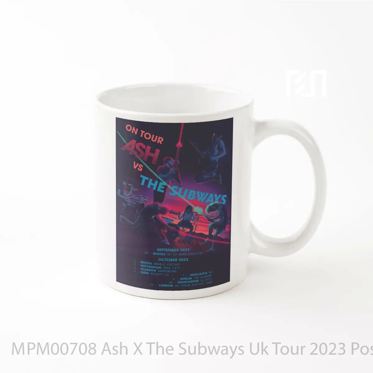 Mug Ash X The Subways Uk Tour 2023 MPM00708