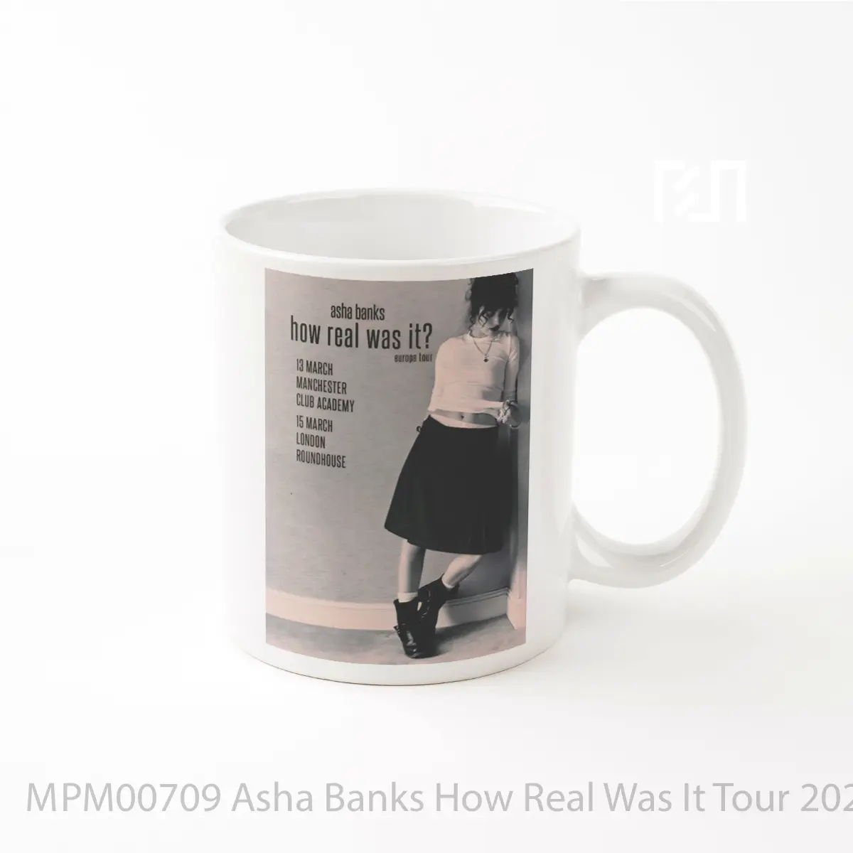 Mug Asha Banks How Real Was It Tour 2026 Manchester MPM00709