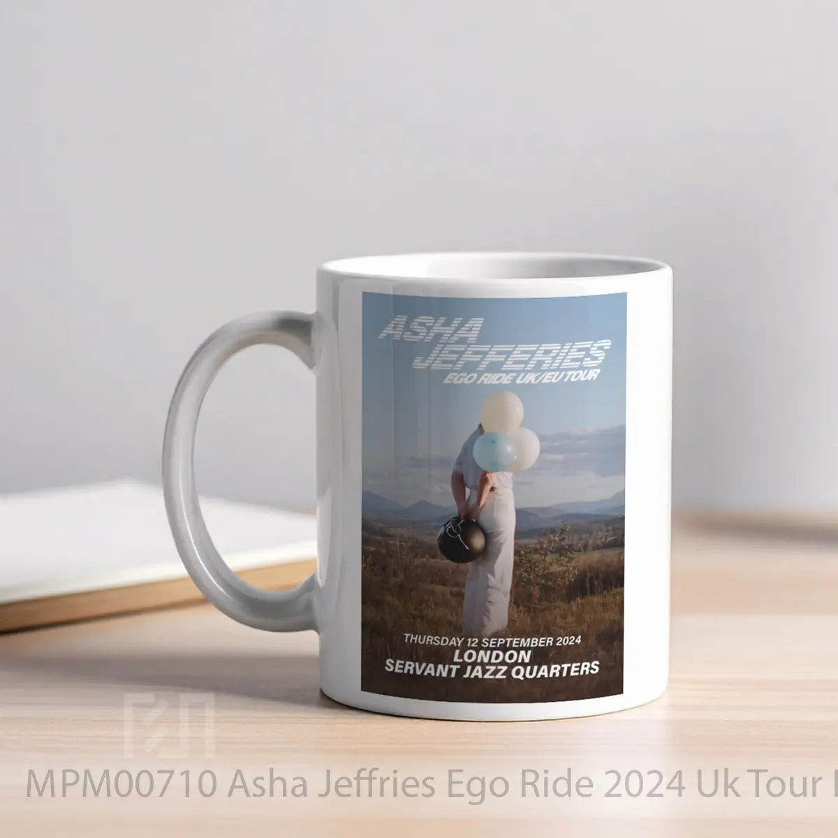 Mug Asha Jeffries Ego Ride 2024 Uk Tour MPM00710 - All-side / Desain
