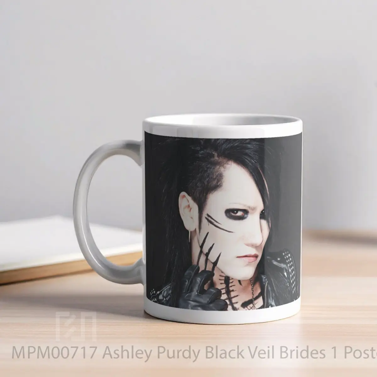 Mug Ashley Purdy Black Veil Brides 1 MPM00717 - All-side / Desain