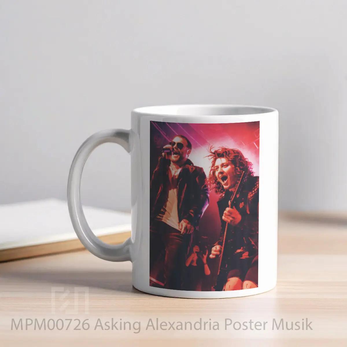 Mug Asking Alexandria MPM00726 - All-side / Desain