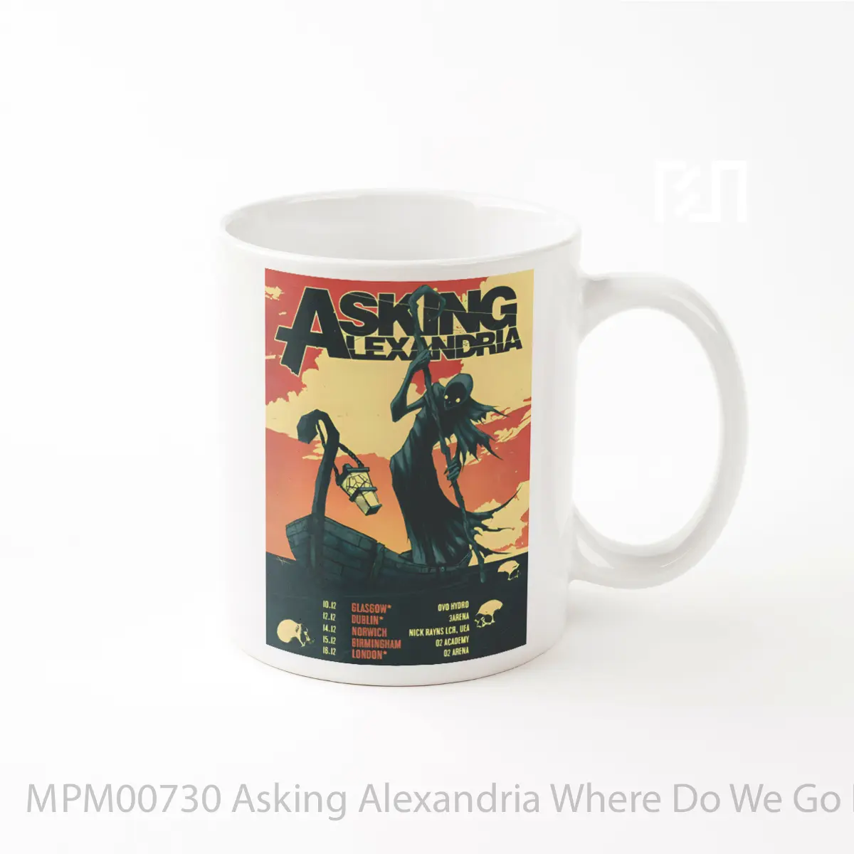 Mug Asking Alexandria Where Do We Go From Here 2024 U MPM00730