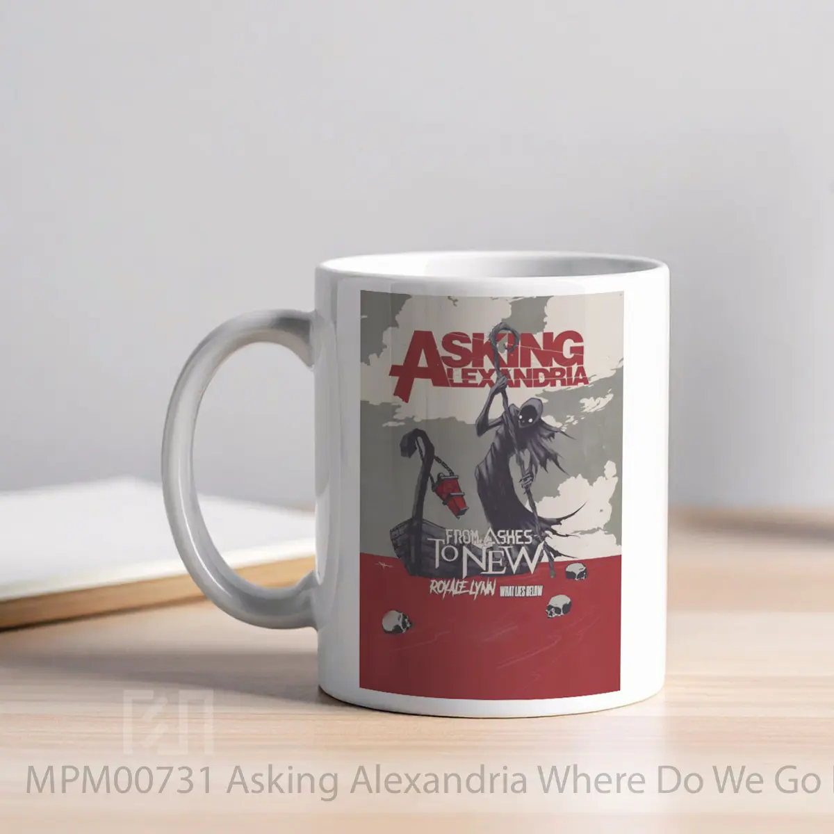 Mug Asking Alexandria Where Do We Go From Here 2025 To MPM00731 - All-side / Desain
