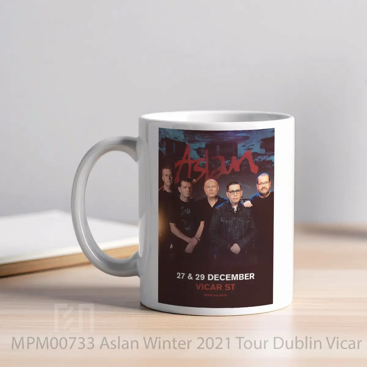Mug Aslan Winter 2021 Tour Dublin Vicar Street MPM00733 - All-side / Desain
