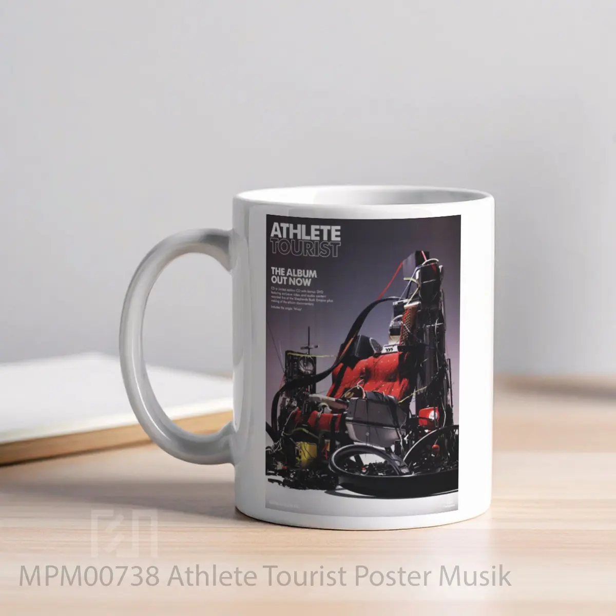 Mug Athlete Tourist MPM00738 - All-side / Desain