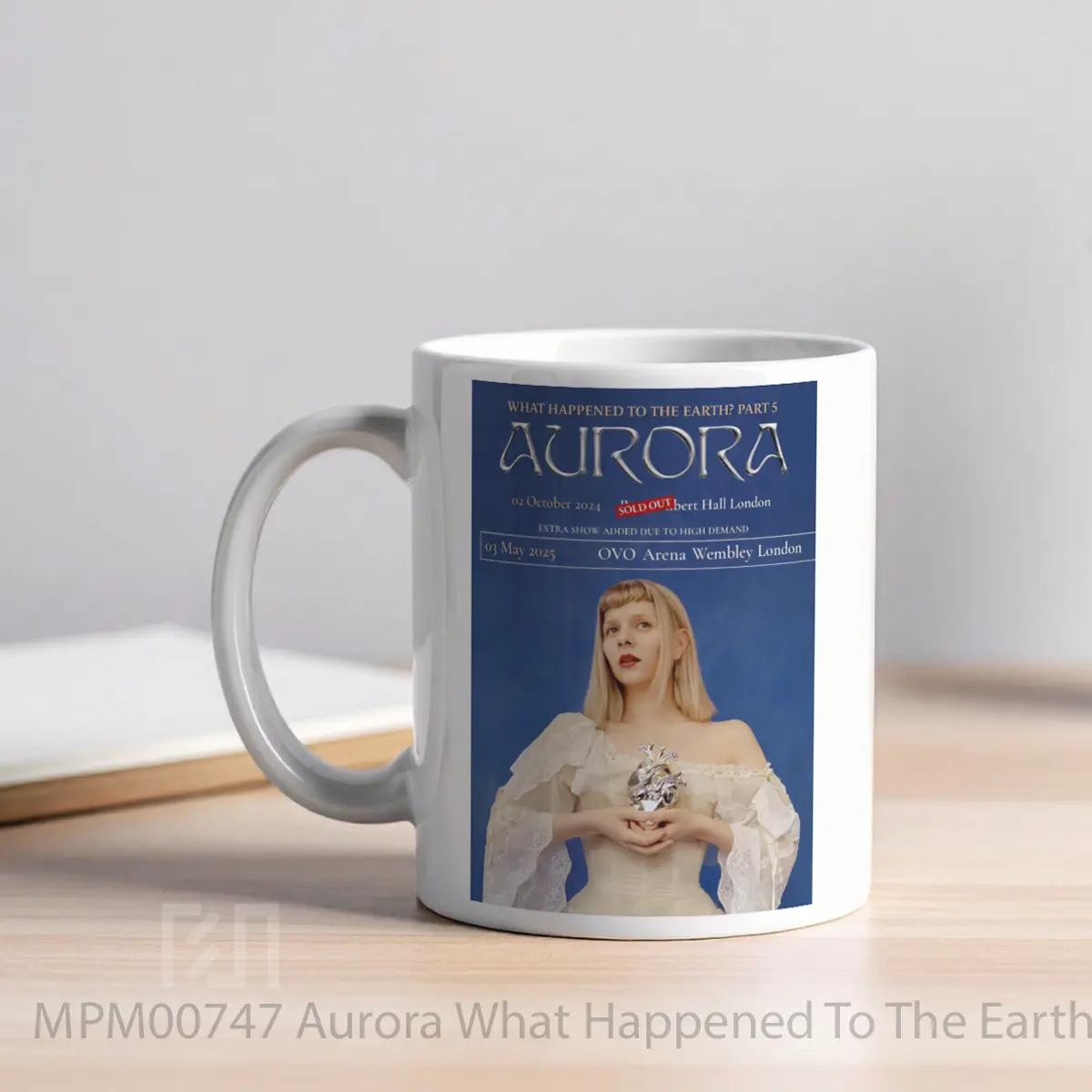 Mug Aurora What Happened To The Earth Tour 2024 MPM00747 - All-side / Desain