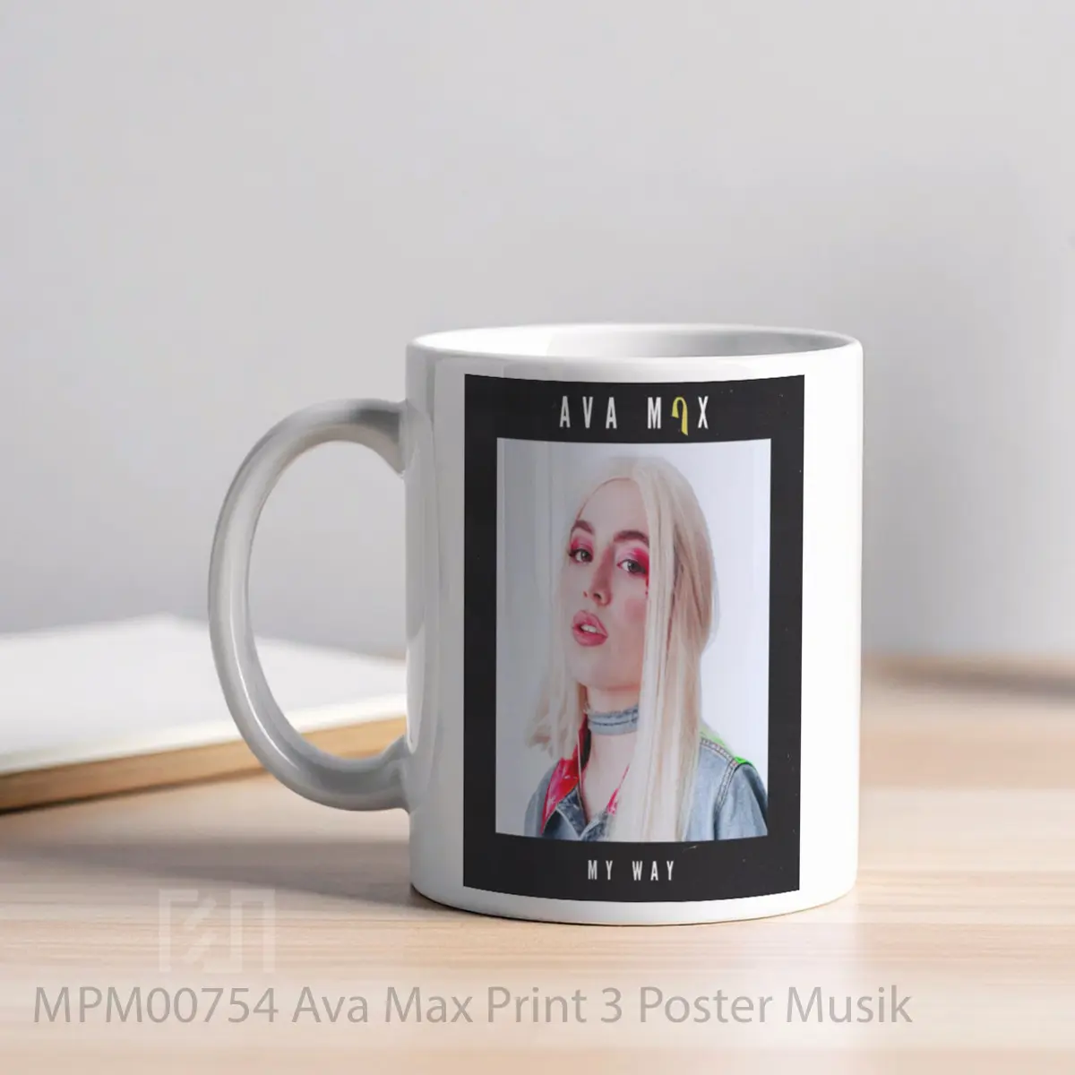 Mug Ava Max Print 3 MPM00754 - All-side / Desain