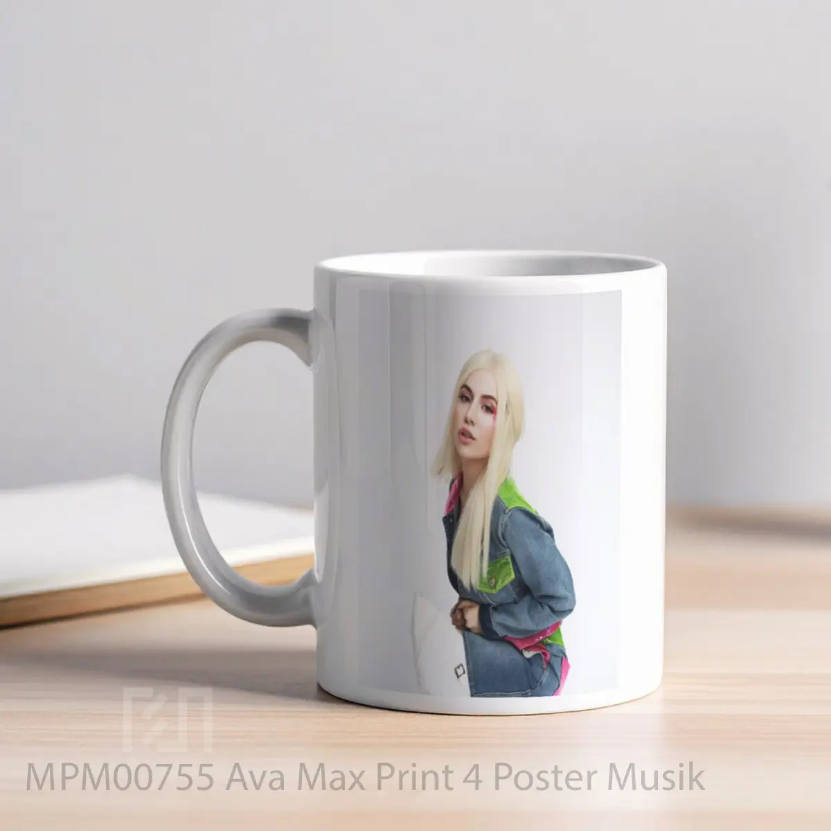 Mug Ava Max Print 4 MPM00755 - All-side / Desain