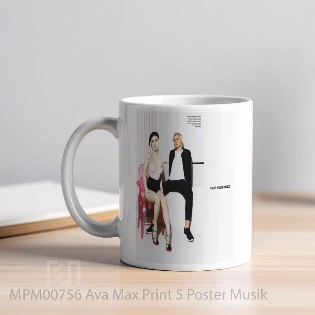 Mug Ava Max Print 5 MPM00756 - All-side / Desain