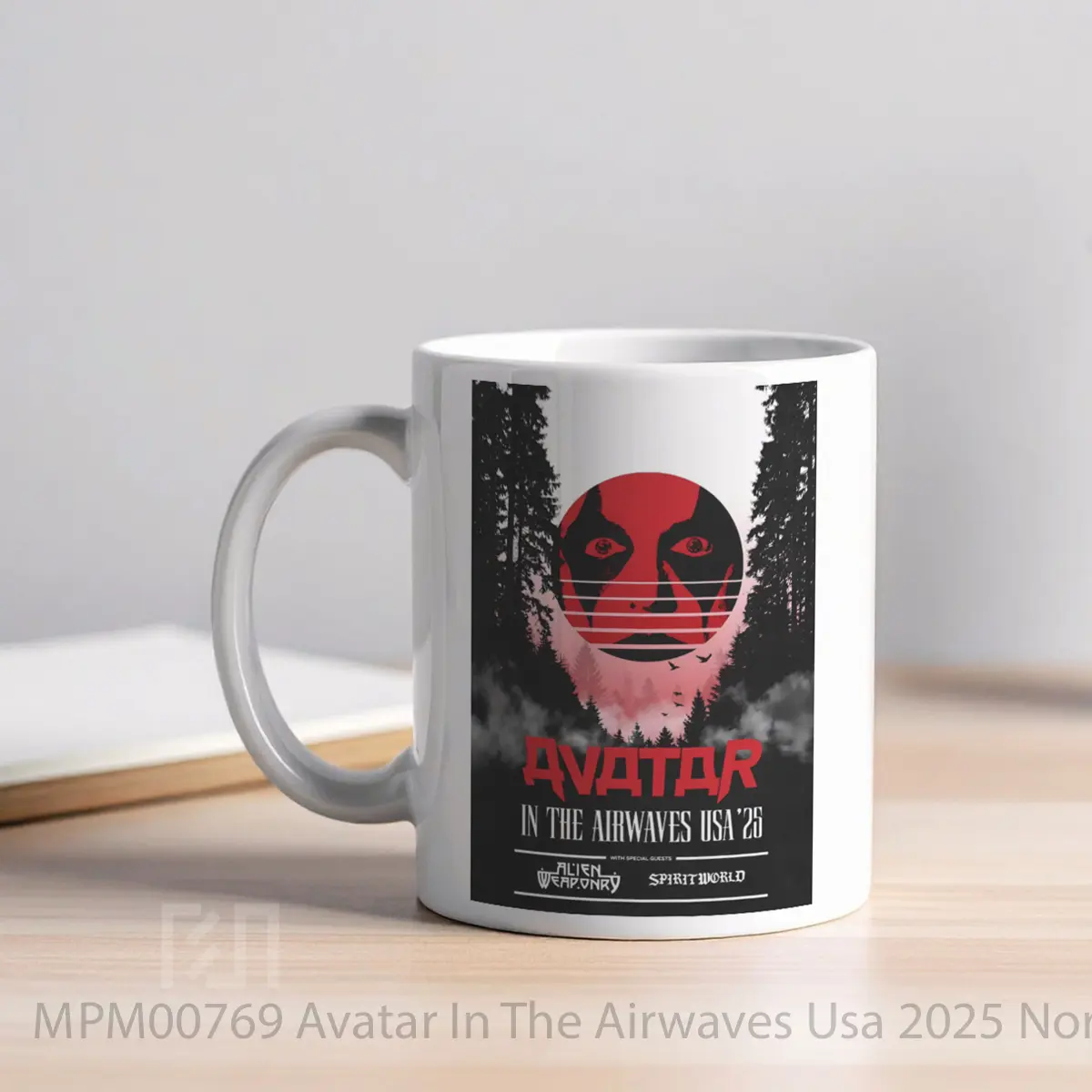 Mug Avatar In The Airwaves Usa 2025 North Ameri MPM00769 - All-side / Desain