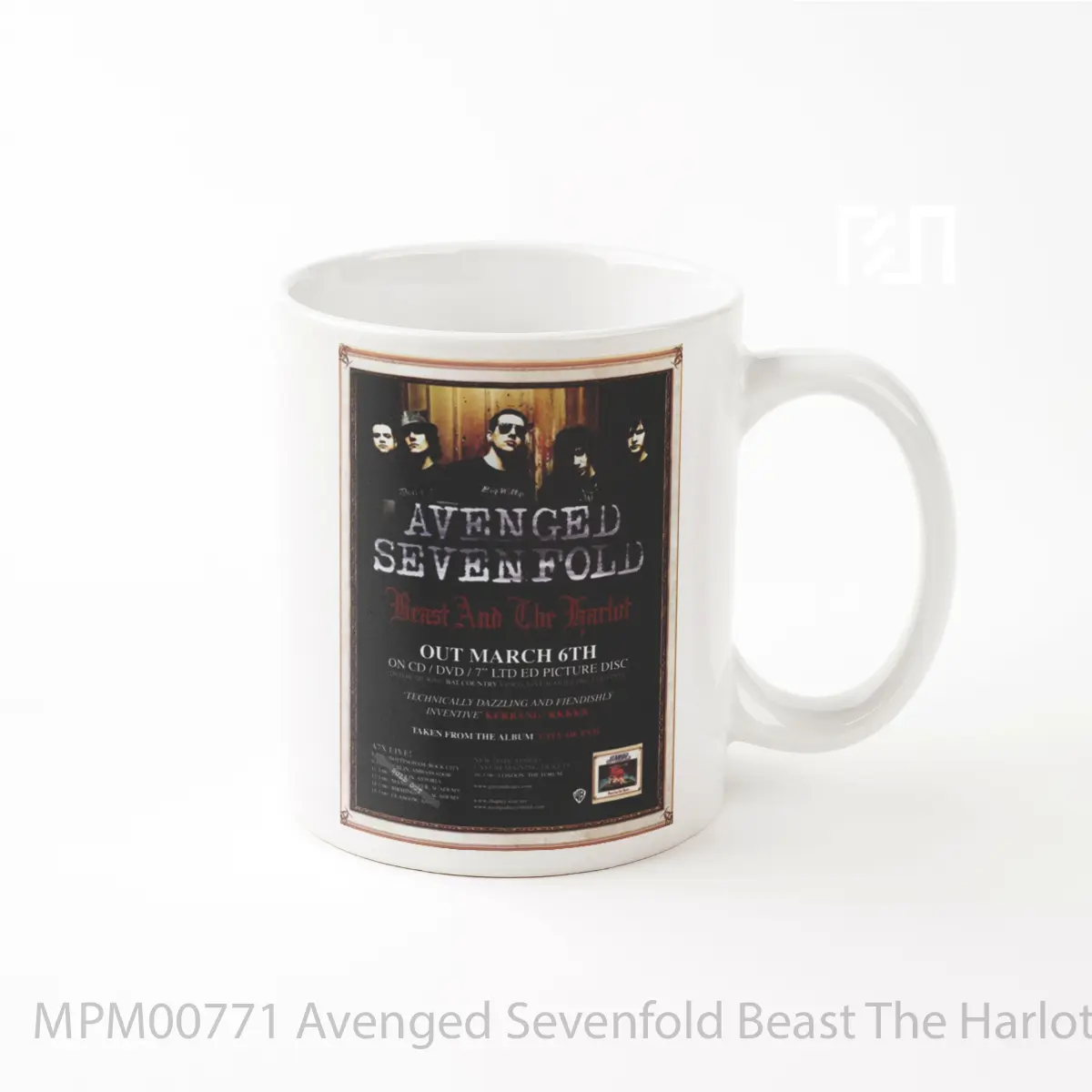 Mug Avenged Sevenfold Beast The Harlot MPM00771
