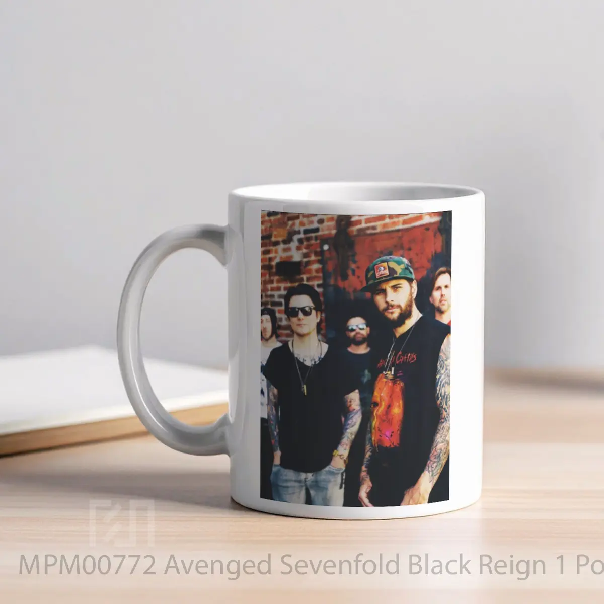 Mug Avenged Sevenfold Black Reign 1 MPM00772 - All-side / Desain