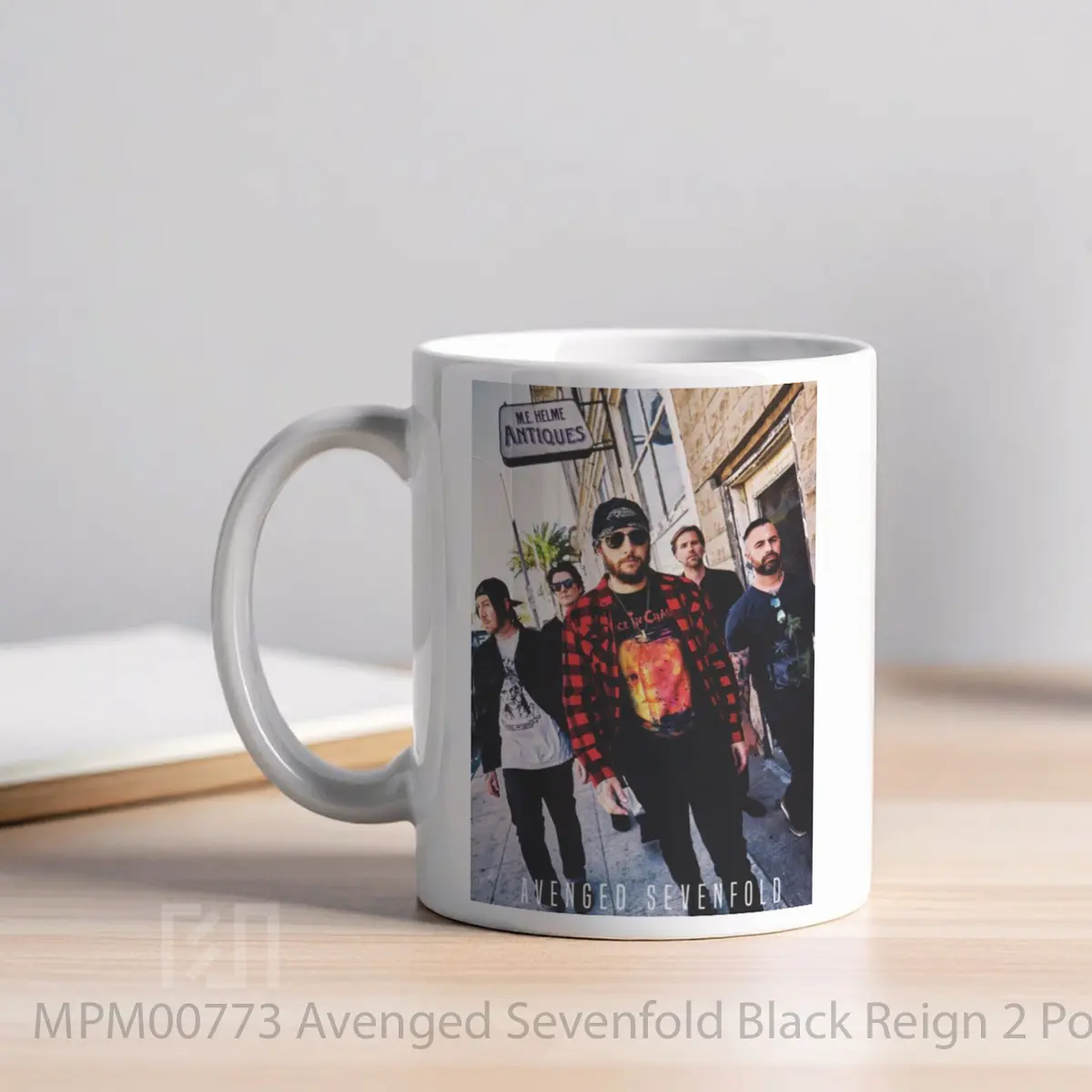 Mug Avenged Sevenfold Black Reign 2 MPM00773 - All-side / Desain