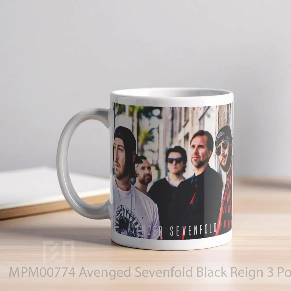 Mug Avenged Sevenfold Black Reign 3 MPM00774 - All-side / Desain