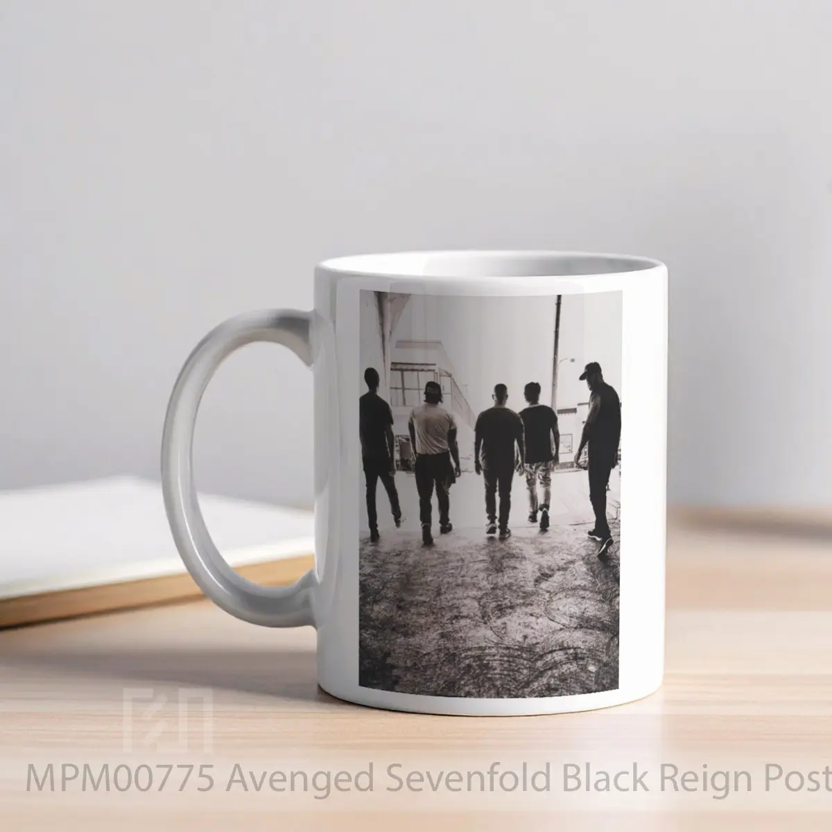 Mug Avenged Sevenfold Black Reign MPM00775 - All-side / Desain