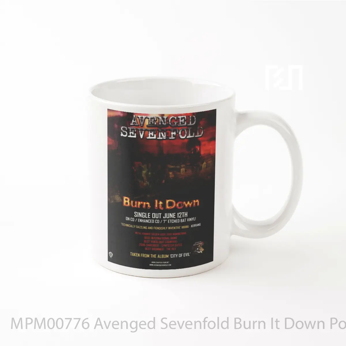 Mug Avenged Sevenfold Burn It Down MPM00776