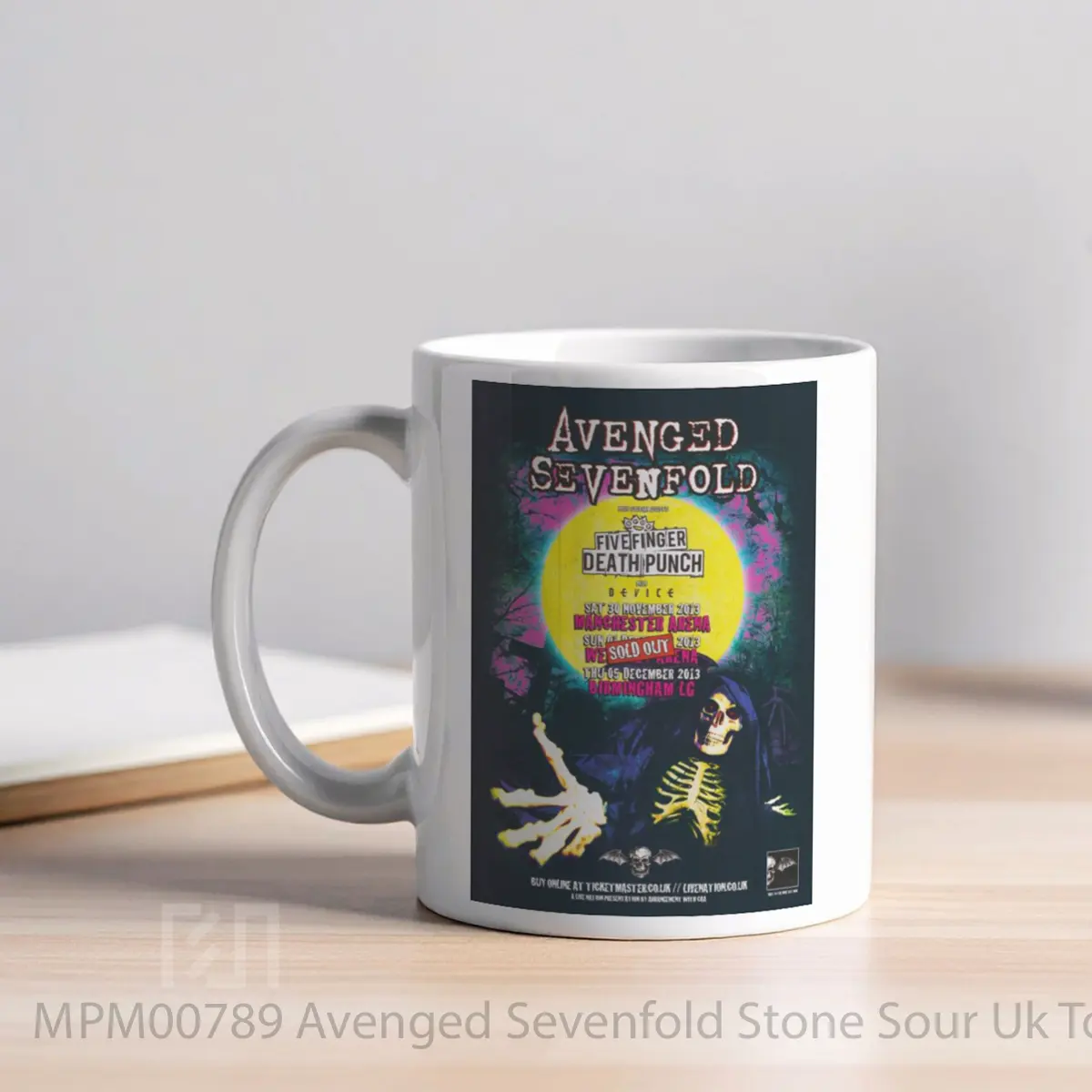 Mug Avenged Sevenfold Stone Sour Uk Tour 2013 MPM00789 - All-side / Desain