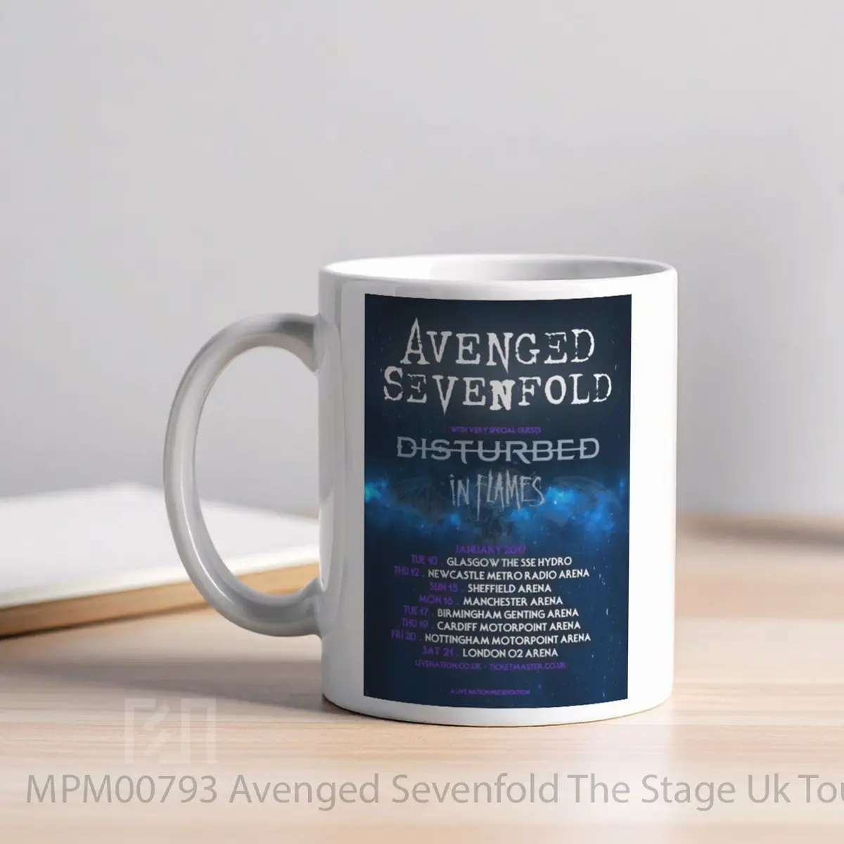 Mug Avenged Sevenfold The Stage Uk Tour January 2017 MPM00793 - All-side / Desain
