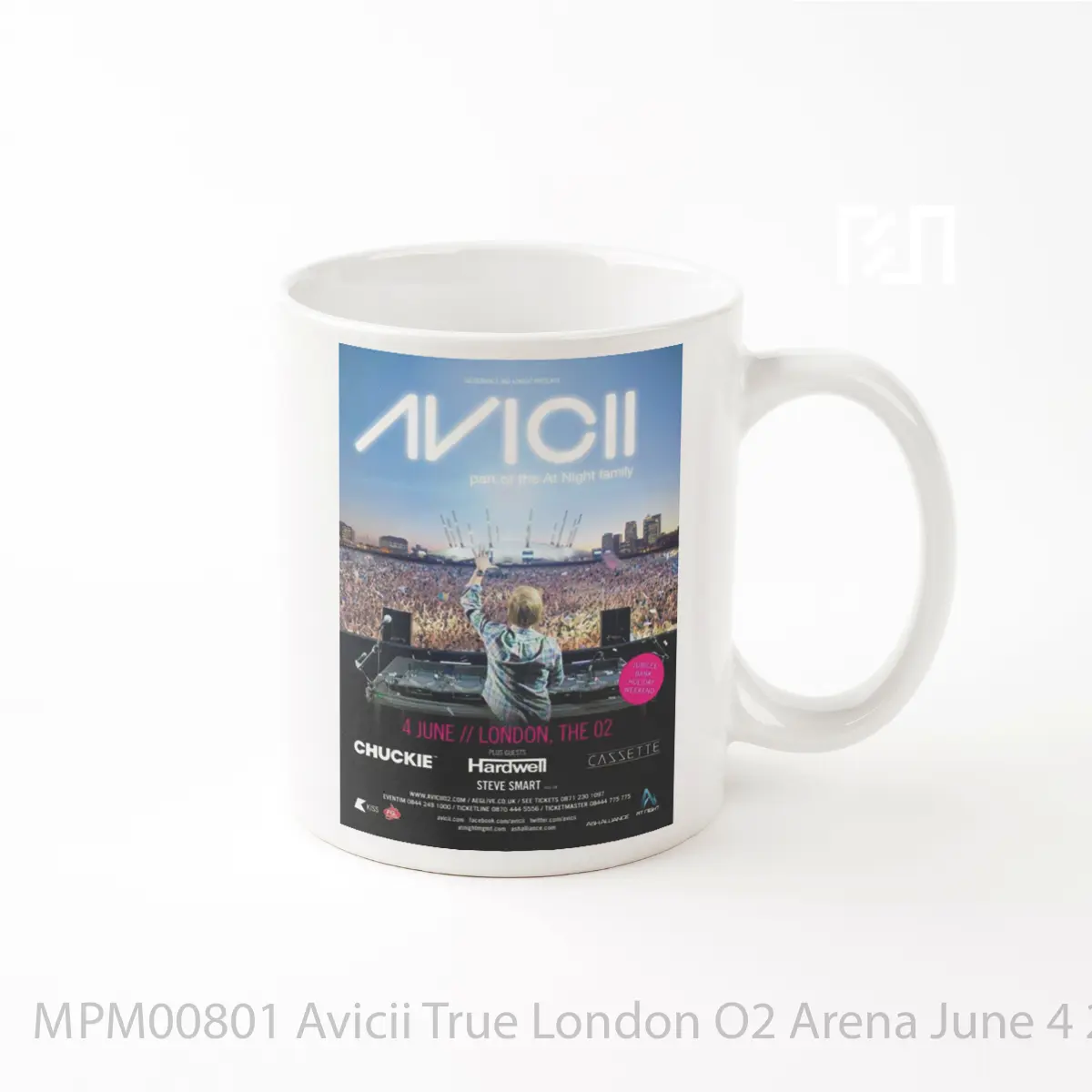 Mug Avicii True London O2 Arena June 4 2012 MPM00801