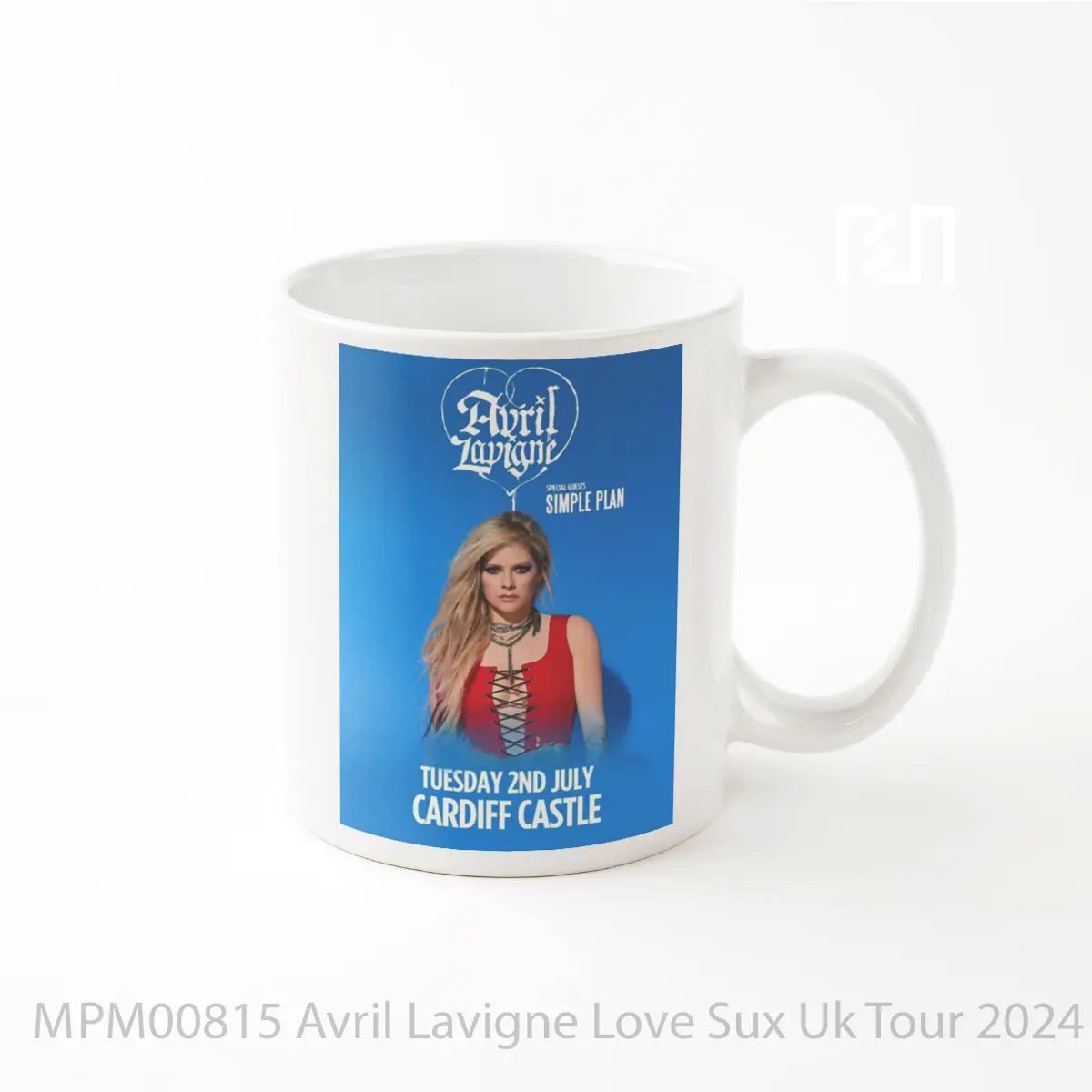 Mug Avril Lavigne Love Sux Uk Tour 2024 Cardiff MPM00815