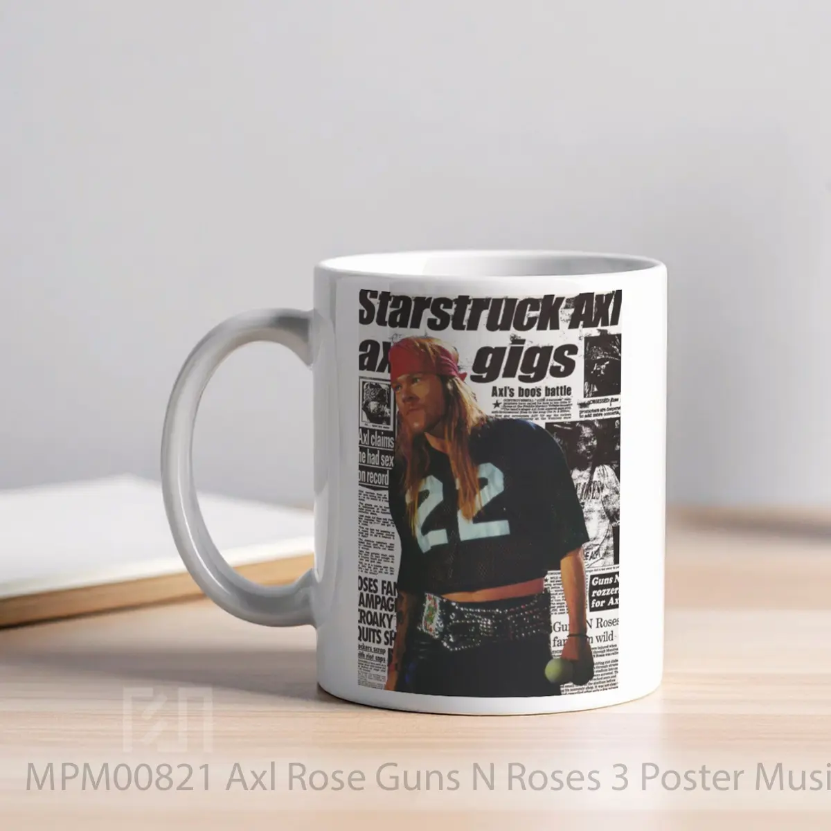 Mug Axl Rose Guns N Roses 3 MPM00821 - All-side / Desain