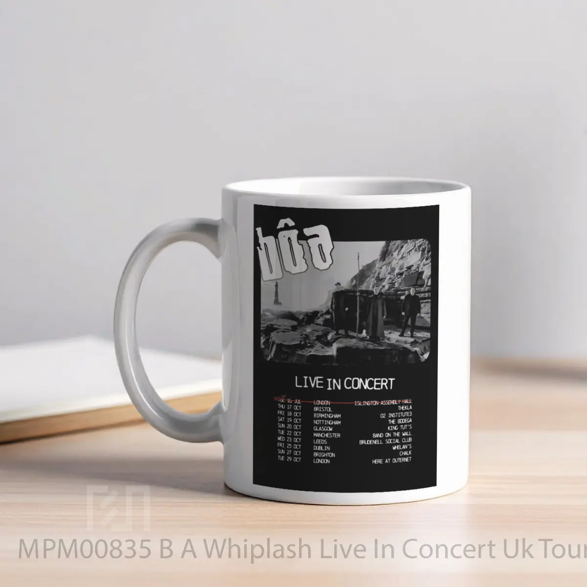 Mug B A Whiplash Live In Concert Uk Tour 2024 MPM00835 - All-side / Desain