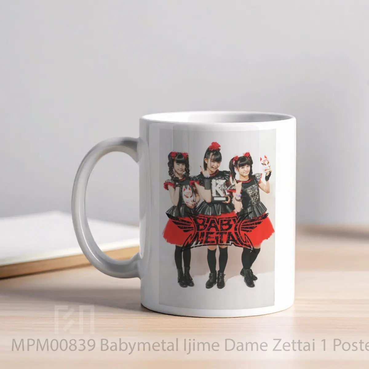 Mug Babymetal Ijime Dame Zettai 1 MPM00839 - All-side / Desain