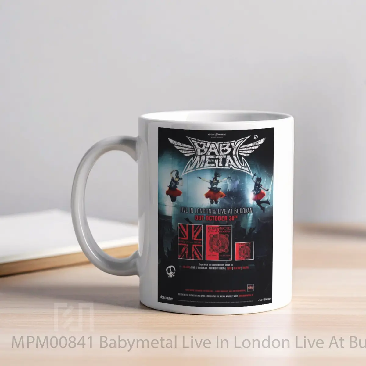 Mug Babymetal Live In London Live At Budokan MPM00841 - All-side / Desain