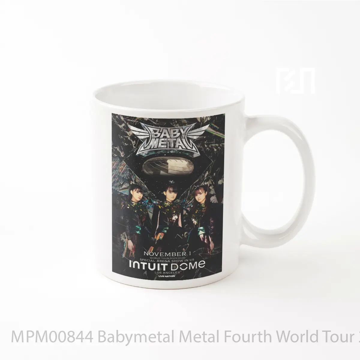 Mug Babymetal Metal Fourth World Tour 2025 Los Angeles MPM00844