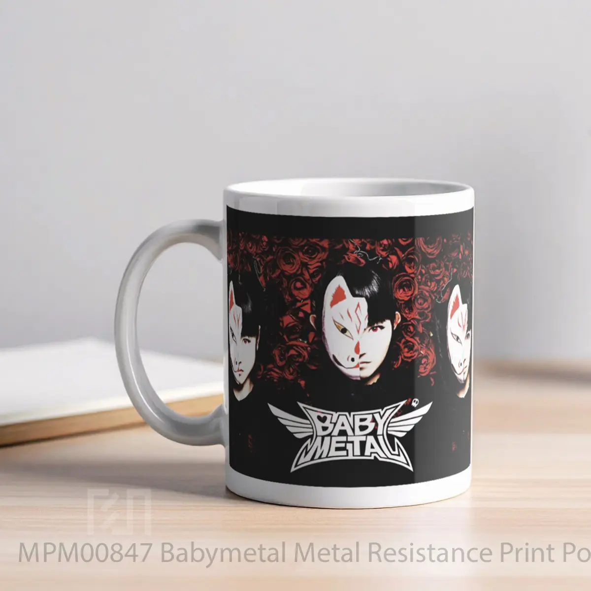 Mug Babymetal Metal Resistance Print MPM00847 - All-side / Desain
