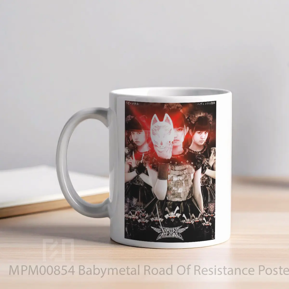 Mug Babymetal Road Of Resistance MPM00854 - All-side / Desain