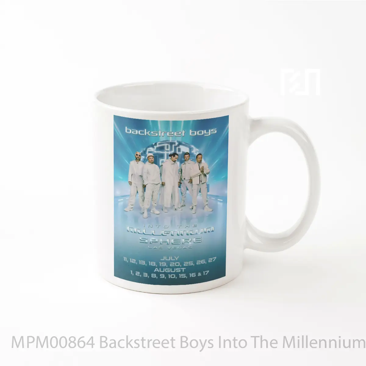 Mug Backstreet Boys Into The Millennium Tour 2025 Las Vegas MPM00864