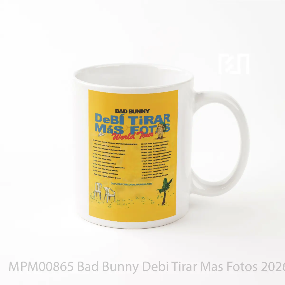 Mug Bad Bunny Debi Tirar Mas Fotos 2026 Stadium World MPM00865