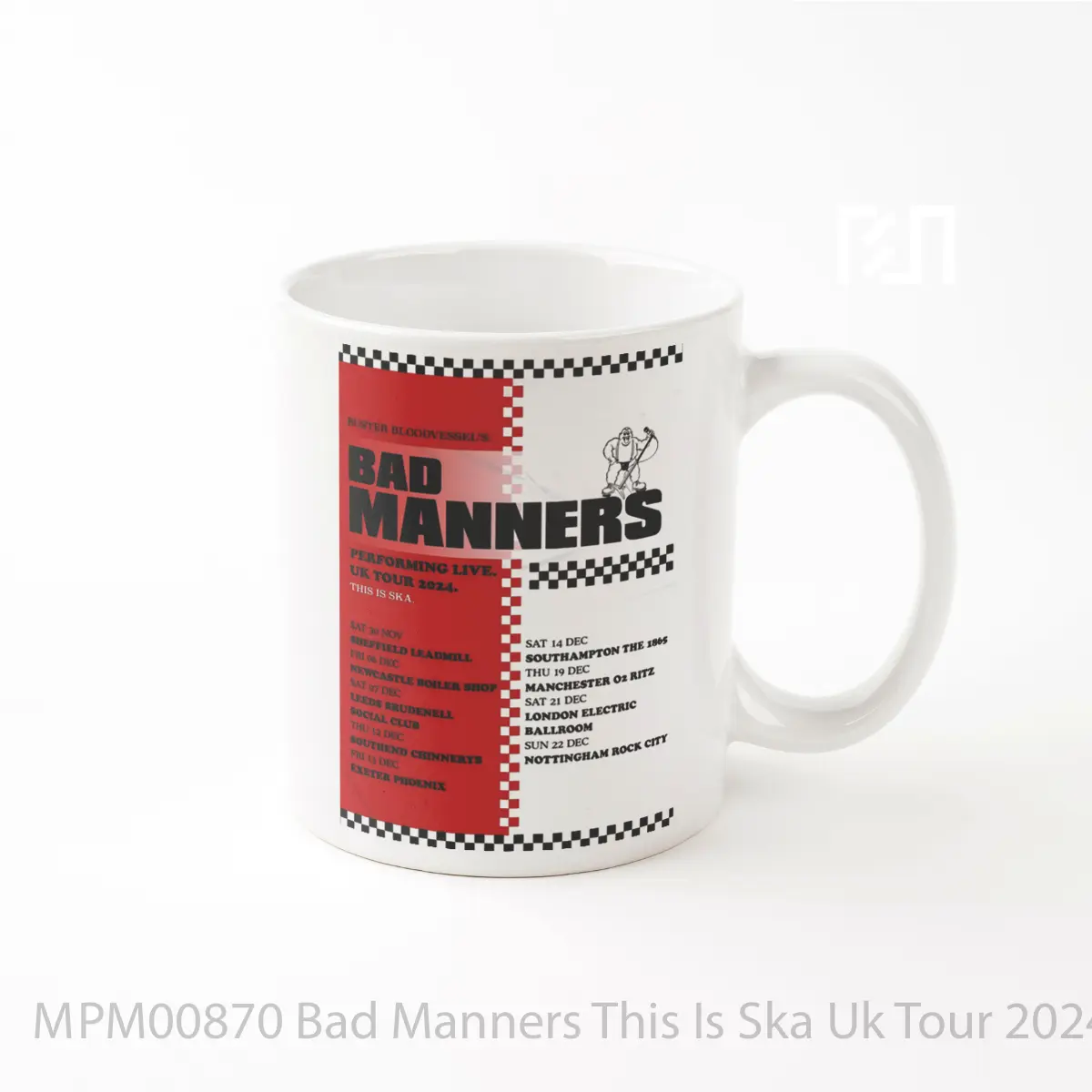 Mug Bad Manners This Is Ska Uk Tour 2024 1 MPM00870