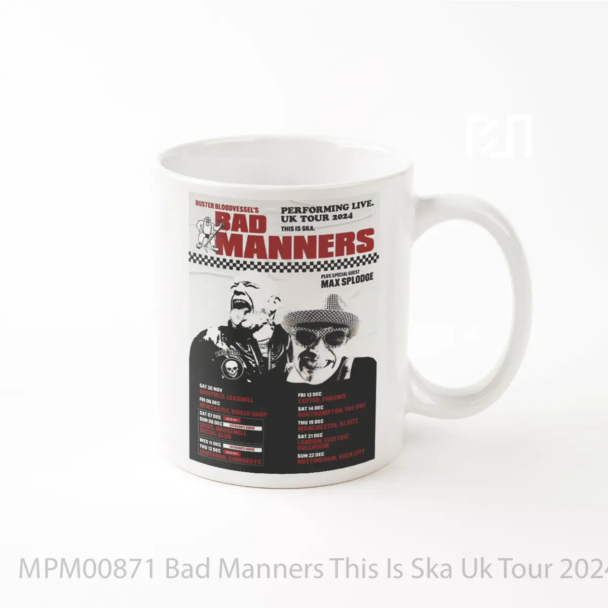 Mug Bad Manners This Is Ska Uk Tour 2024 MPM00871