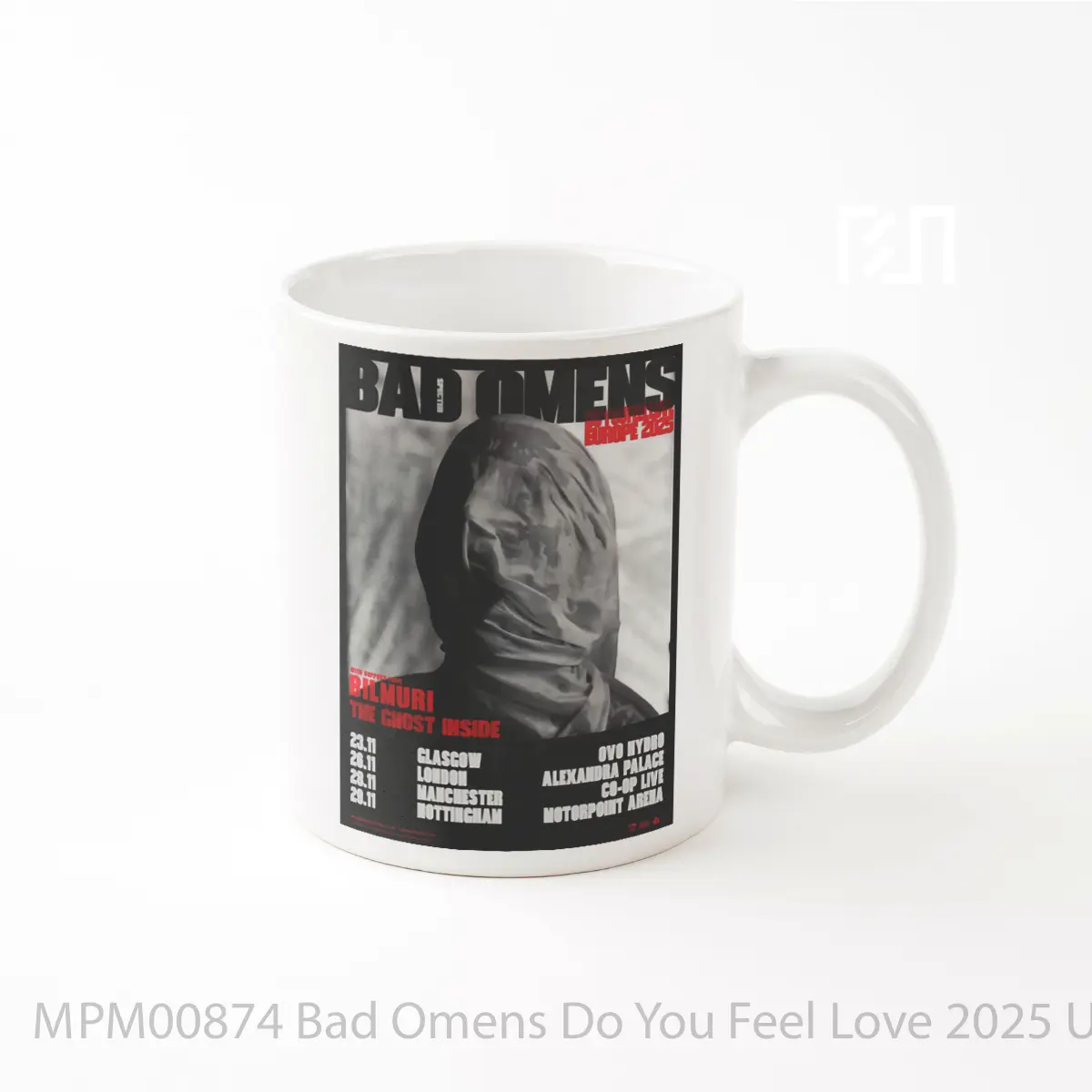 Mug Bad Omens Do You Feel Love 2025 Uk Arena Tour MPM00874