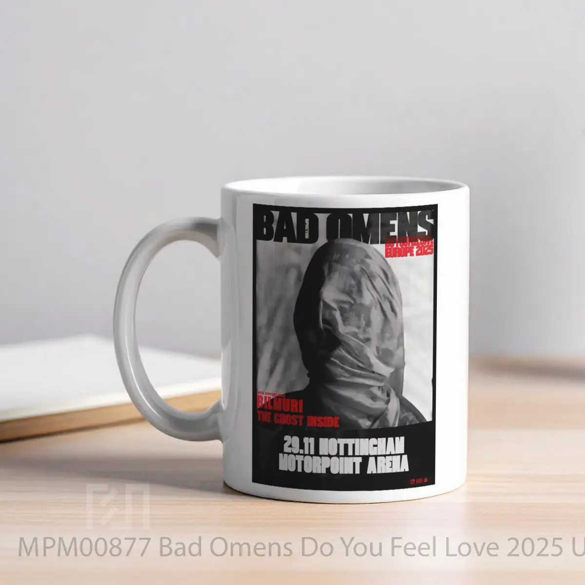 Mug Bad Omens Do You Feel Love 2025 Uk Tour MPM00877 - All-side / Desain