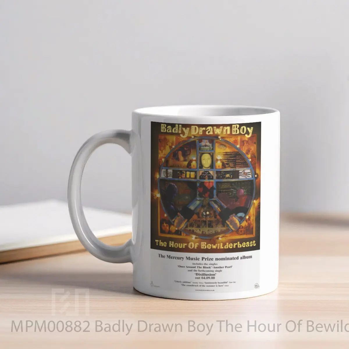 Mug Badly Drawn Boy The Hour Of Bewilderbeast 1 MPM00882 - All-side / Desain
