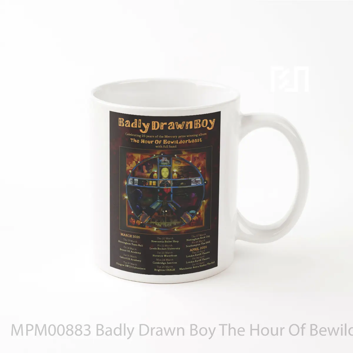 Mug Badly Drawn Boy The Hour Of Bewilderbeast 2025 Uk MPM00883