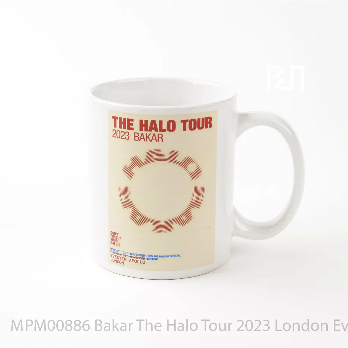 Mug Bakar The Halo Tour 2023 London Eventim Apollo MPM00886