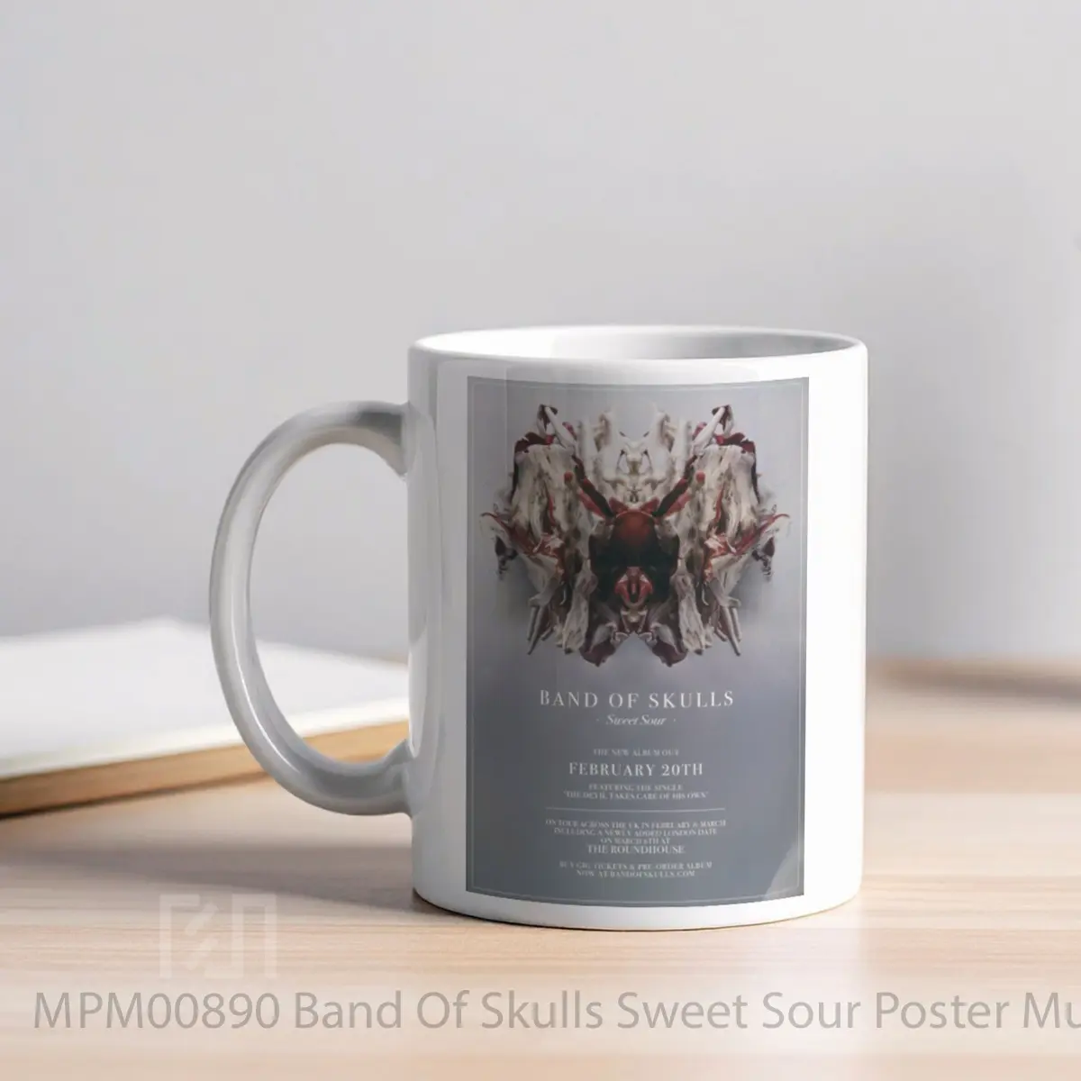 Mug Band Of Skulls Sweet Sour MPM00890 - All-side / Desain