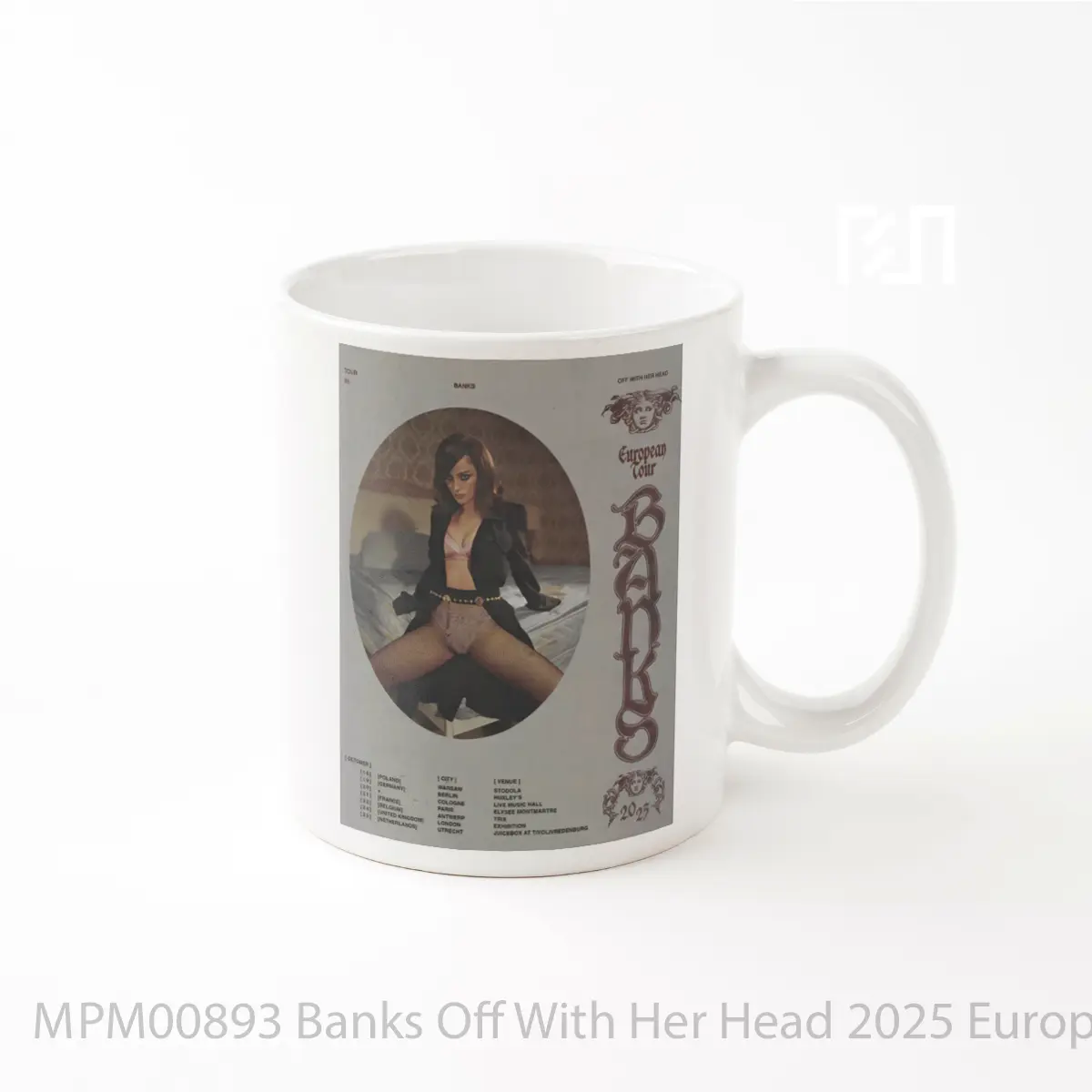 Mug Banks Off With Her Head 2025 Europe Uk MPM00893