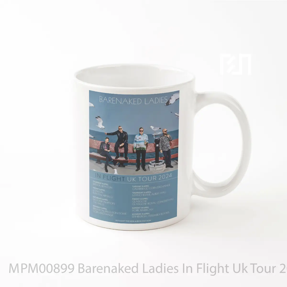 Mug Barenaked Ladies In Flight Uk Tour 2023 MPM00899