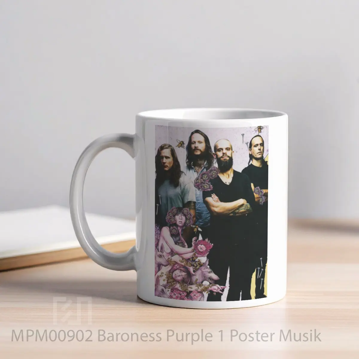 Mug Baroness Purple 1 MPM00902 - All-side / Desain