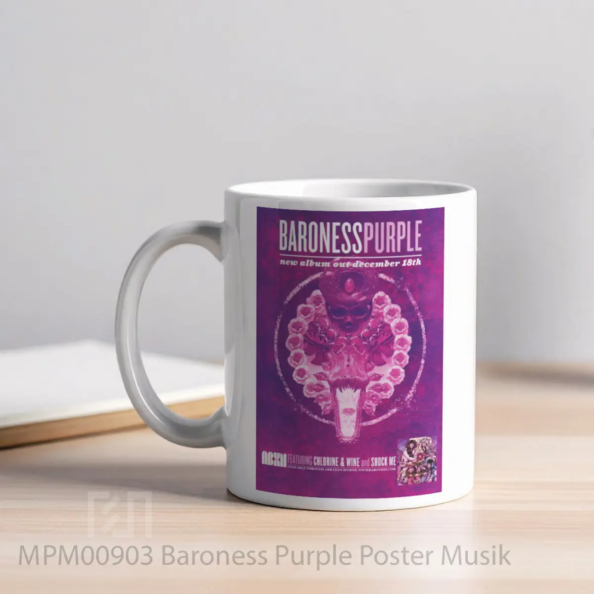 Mug Baroness Purple MPM00903 - All-side / Desain