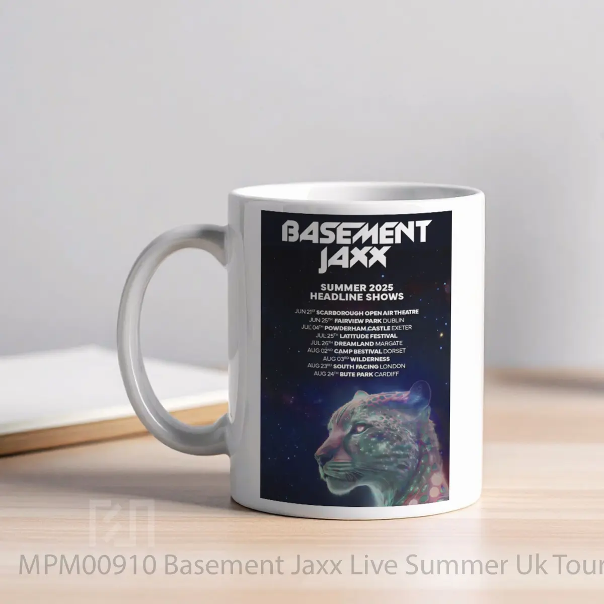 Mug Basement Jaxx Live Summer Uk Tour 2025 MPM00910 - All-side / Desain